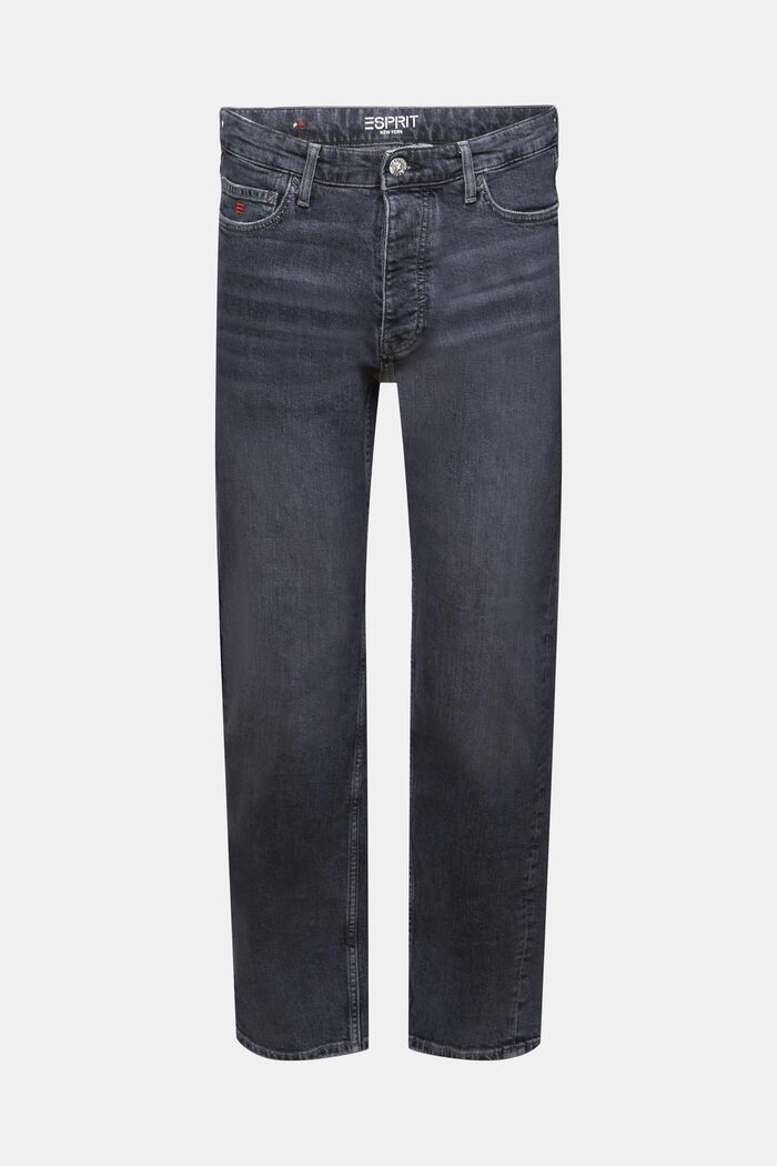 Lockere Retro-Jeans mit mittlerer Bundhöhe