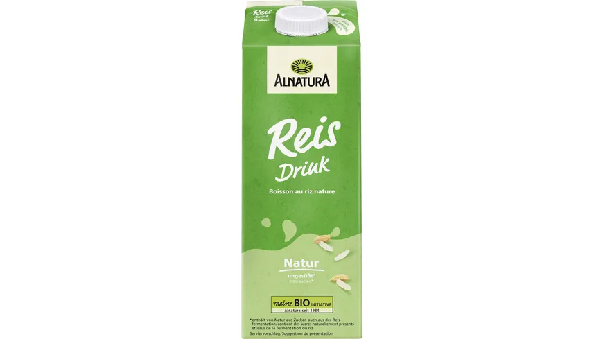 Alnatura Bio Reisdrink, ungesüßt 1 l