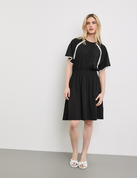 Shirtkleid mit Deko-Stitchings