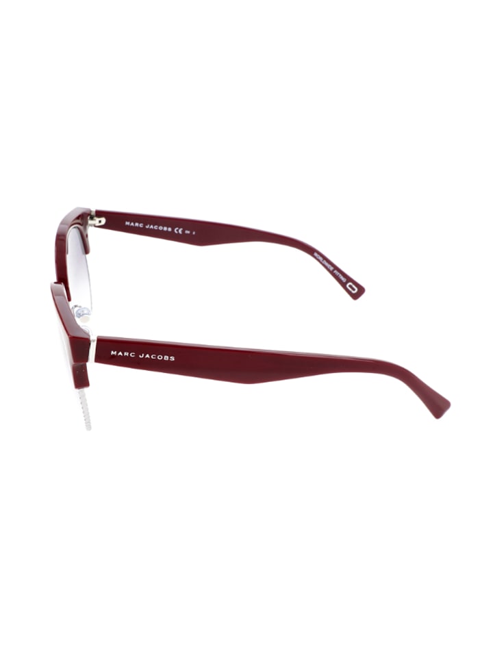Marc Jacobs Damen-Sonnenbrille in Rot-Silber/ Hellblau günstig kaufen 54