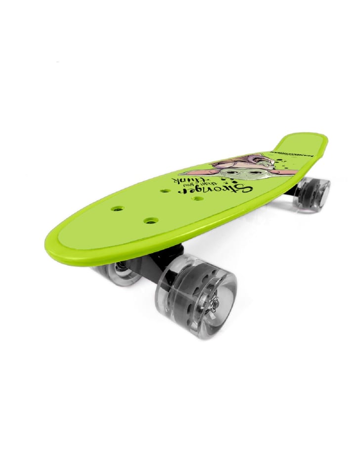 COFI 1453 Grogu Pennyboard – Kompaktes Design aus Polypropylen in Grün günstig kaufen 55 cm