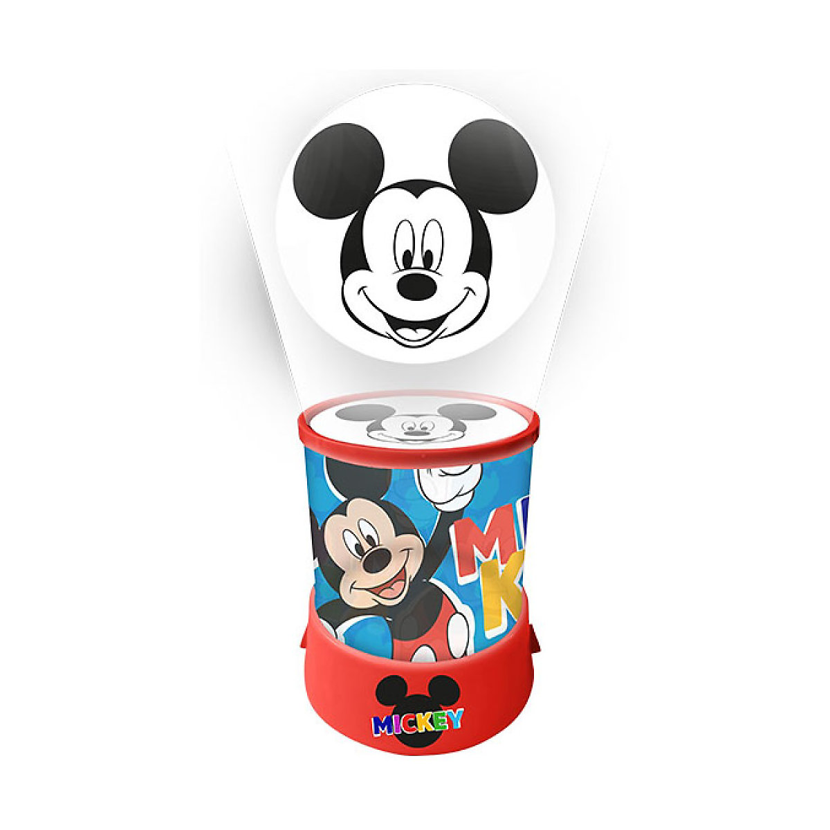 Kinder Projektor als Tischlampe Mickey Mouse Lampe
