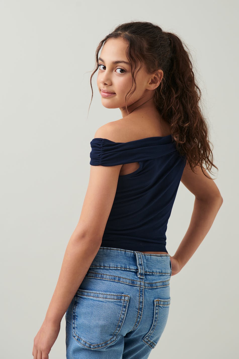 Y off shoulder top