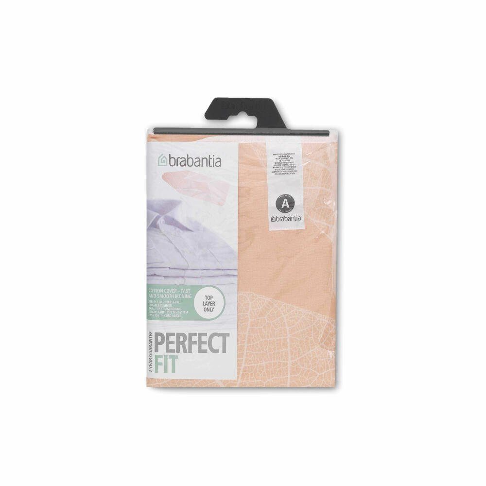 Brabantia Bügelbrettbezug Baumwollbezug mit 2 mm Schaumstoff, 110 x 30 cm