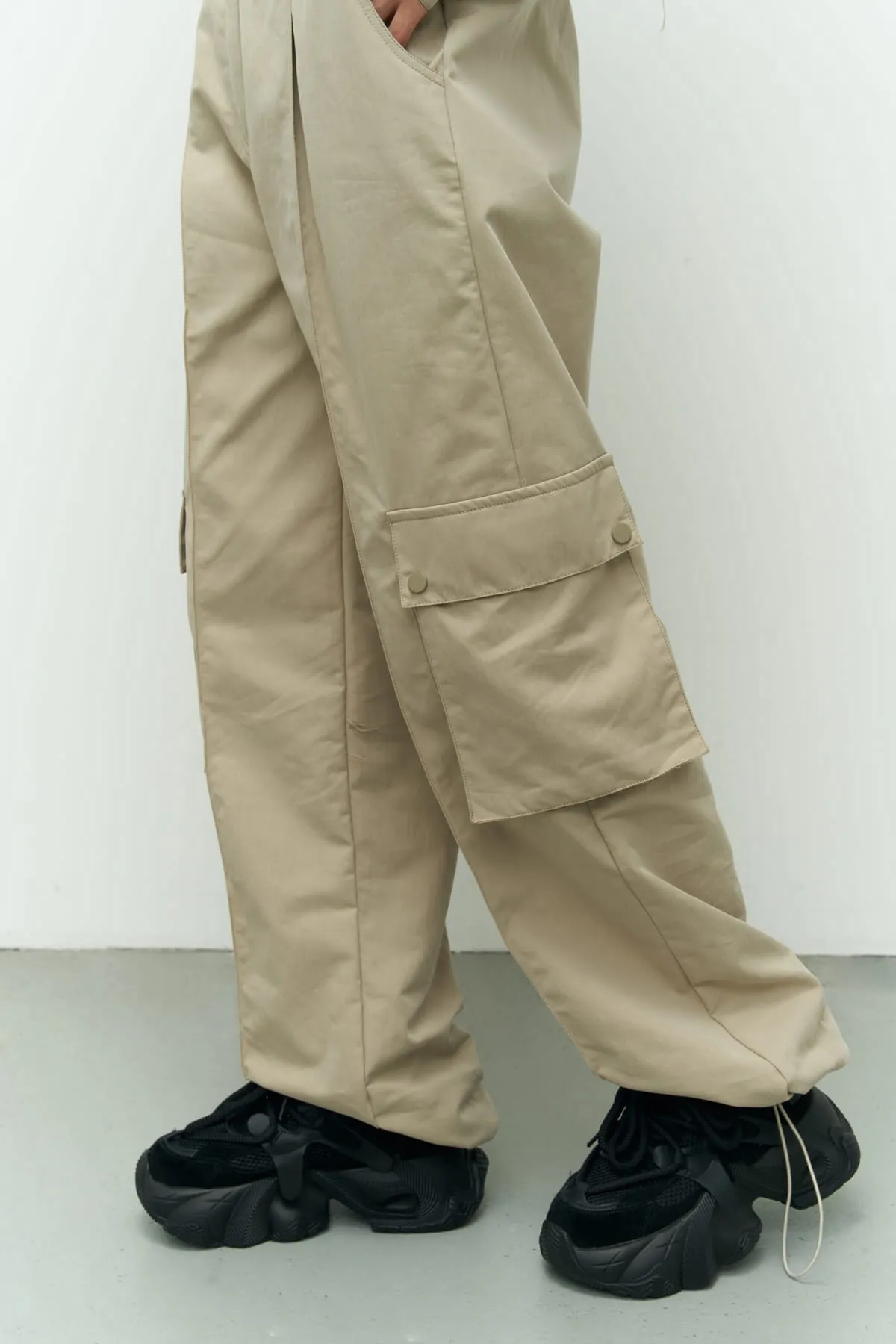 MAİ COLLECTİON  Zweiteiler - Beige - Oversized