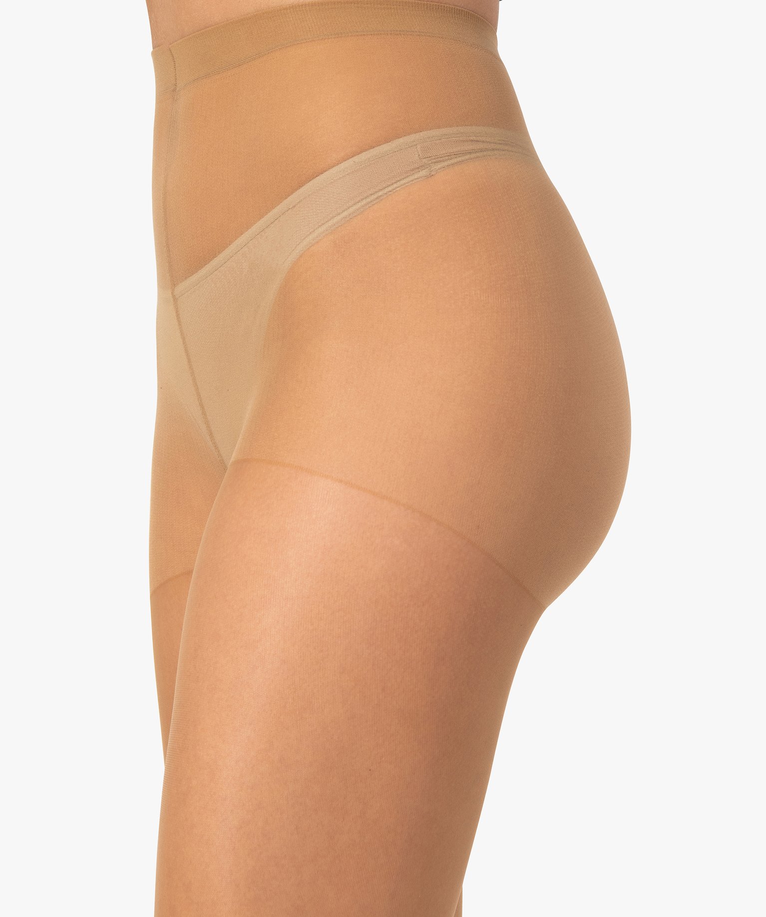 Collants femme transparents Beauty Resist (lot de 2) - Dim beige clair | GEMO