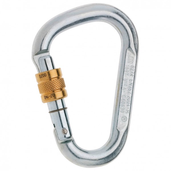 Edelrid - Steel HMS Screw - Stahlkarabiner