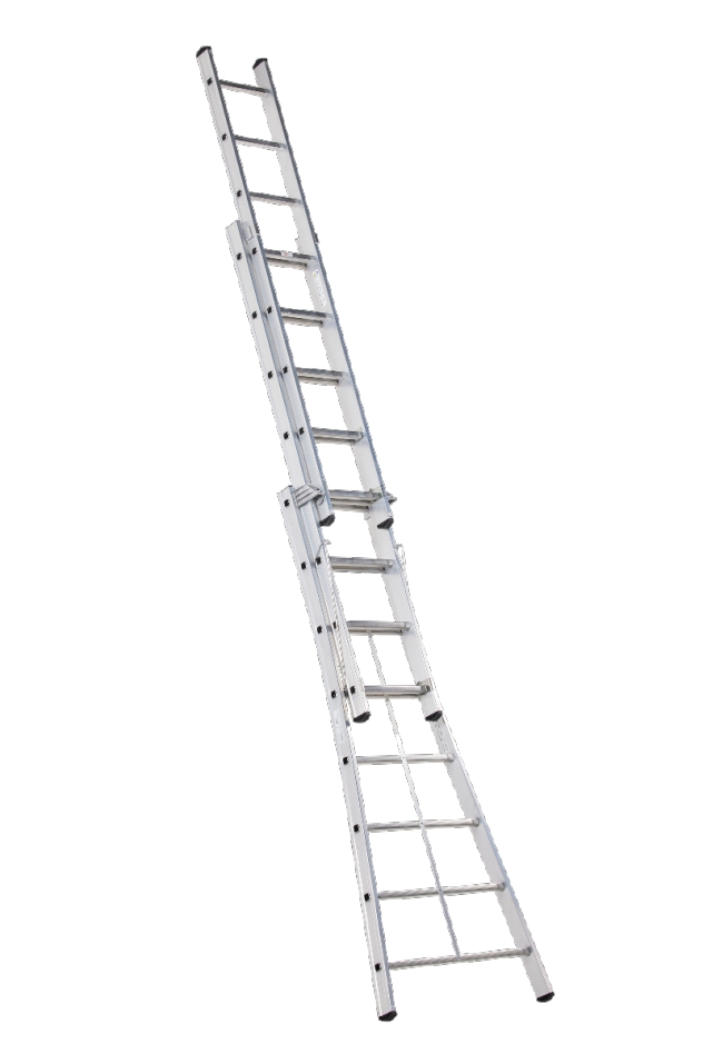 Altrex 515308 Kibo 3-osainen jatkotikkaat 3 x 8 askelmaa