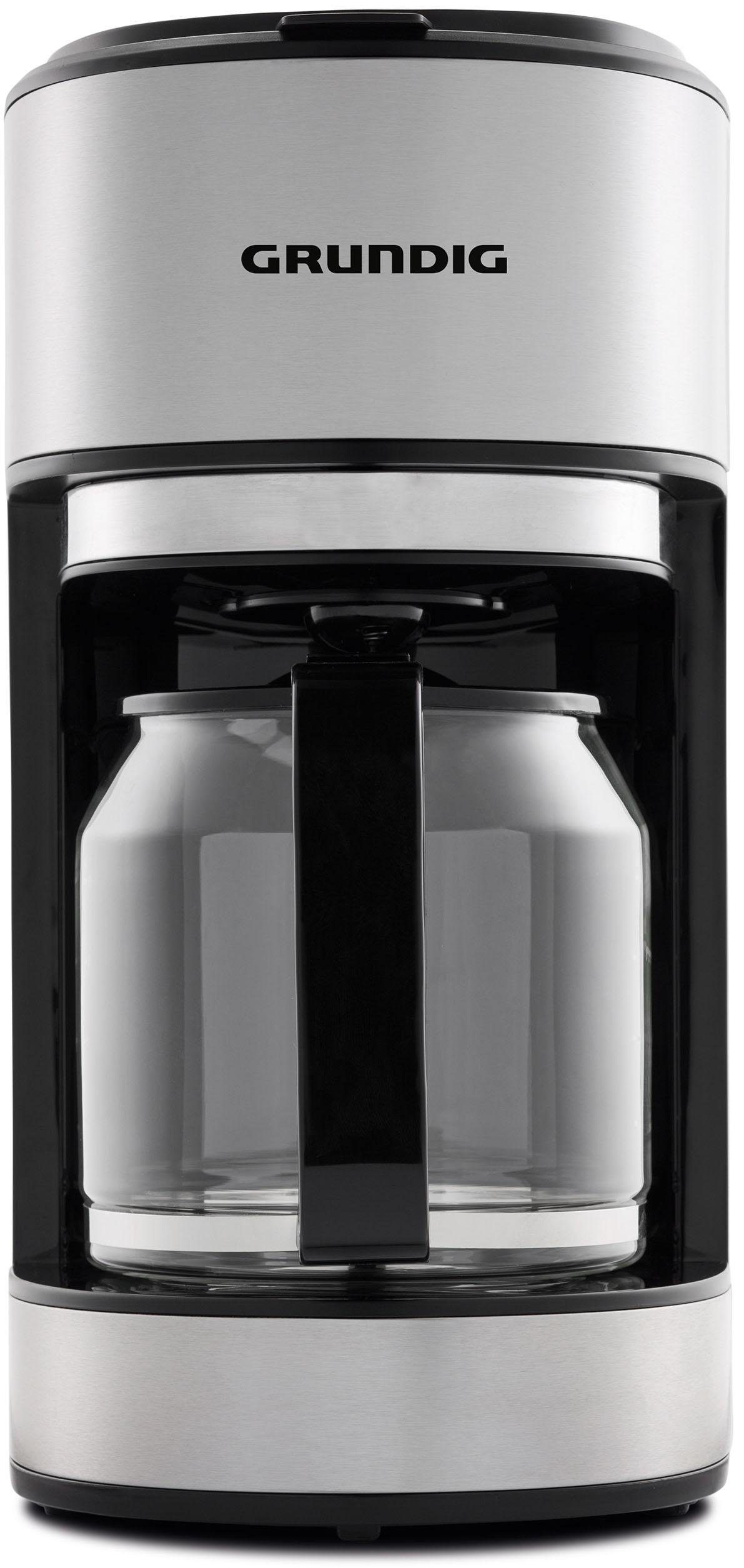 Grundig Filterkaffeemaschine KM 5620, 1,25l Kaffeekanne, Permanentfilter