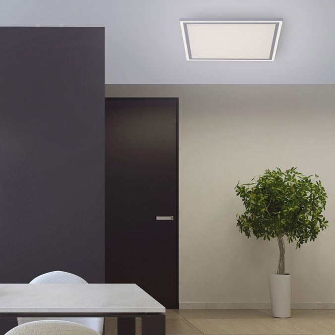 LED Deckenleuchte Edging Weiss 46 x 46 cm