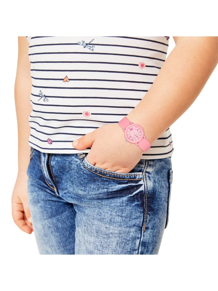 s.Oliver Quarzuhr 2036532 in Rosa günstig kaufen onesize