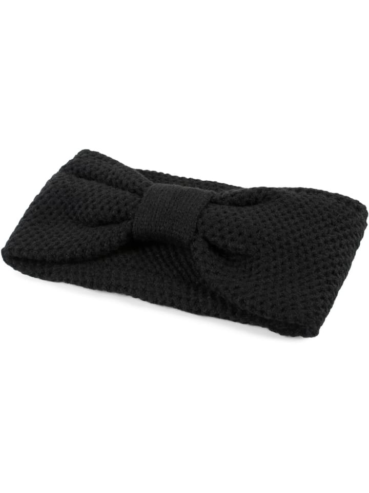 styleBREAKER Strick Stirnband in Schwarz günstig kaufen onesize
