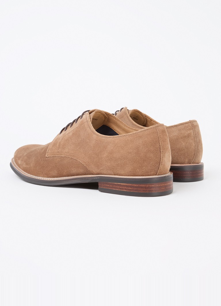 Scarpa stringata in camoscio Stanley di Dune London
