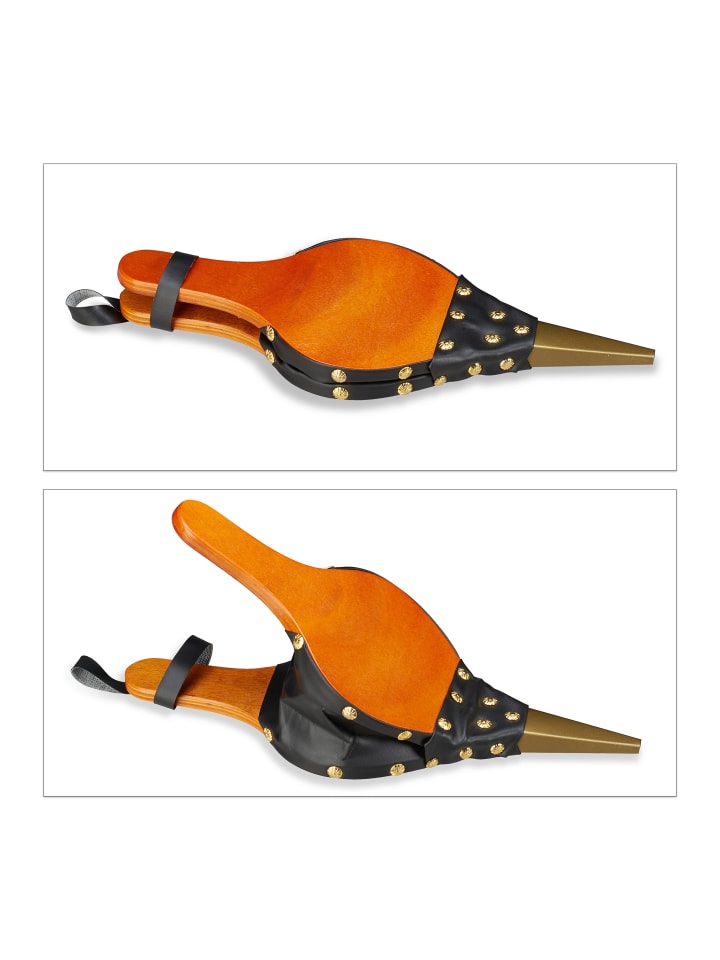 relaxdays Blasebalg in Braun/ Schwarz günstig kaufen onesize