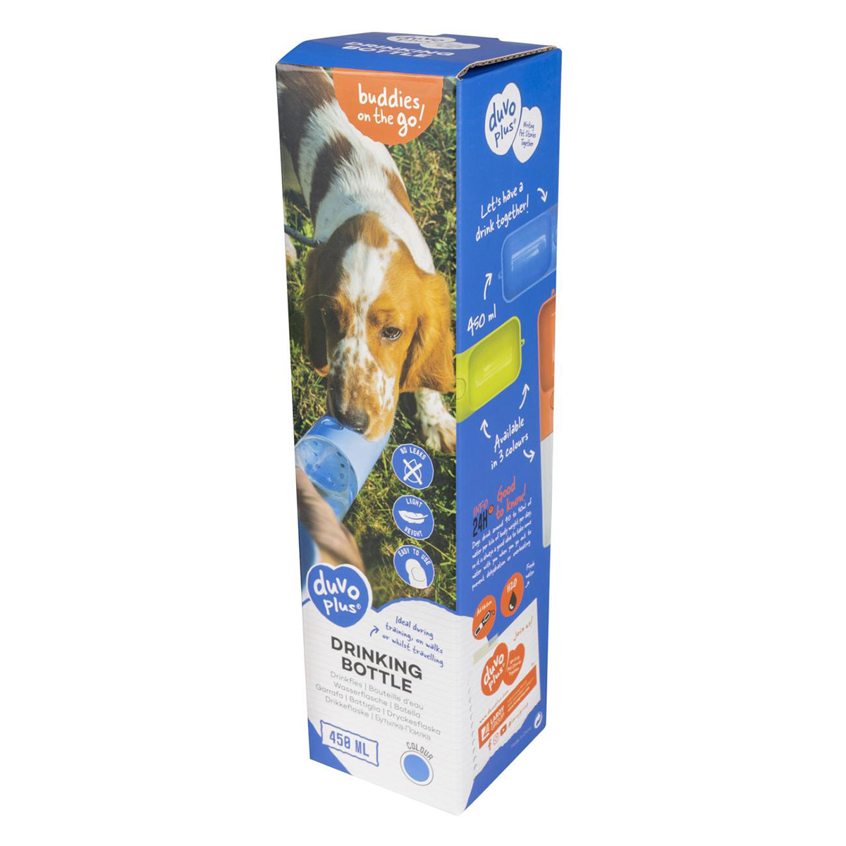 DUVO+ Trinkflasche 450ml blau günstig kaufen bei ZooRoyal