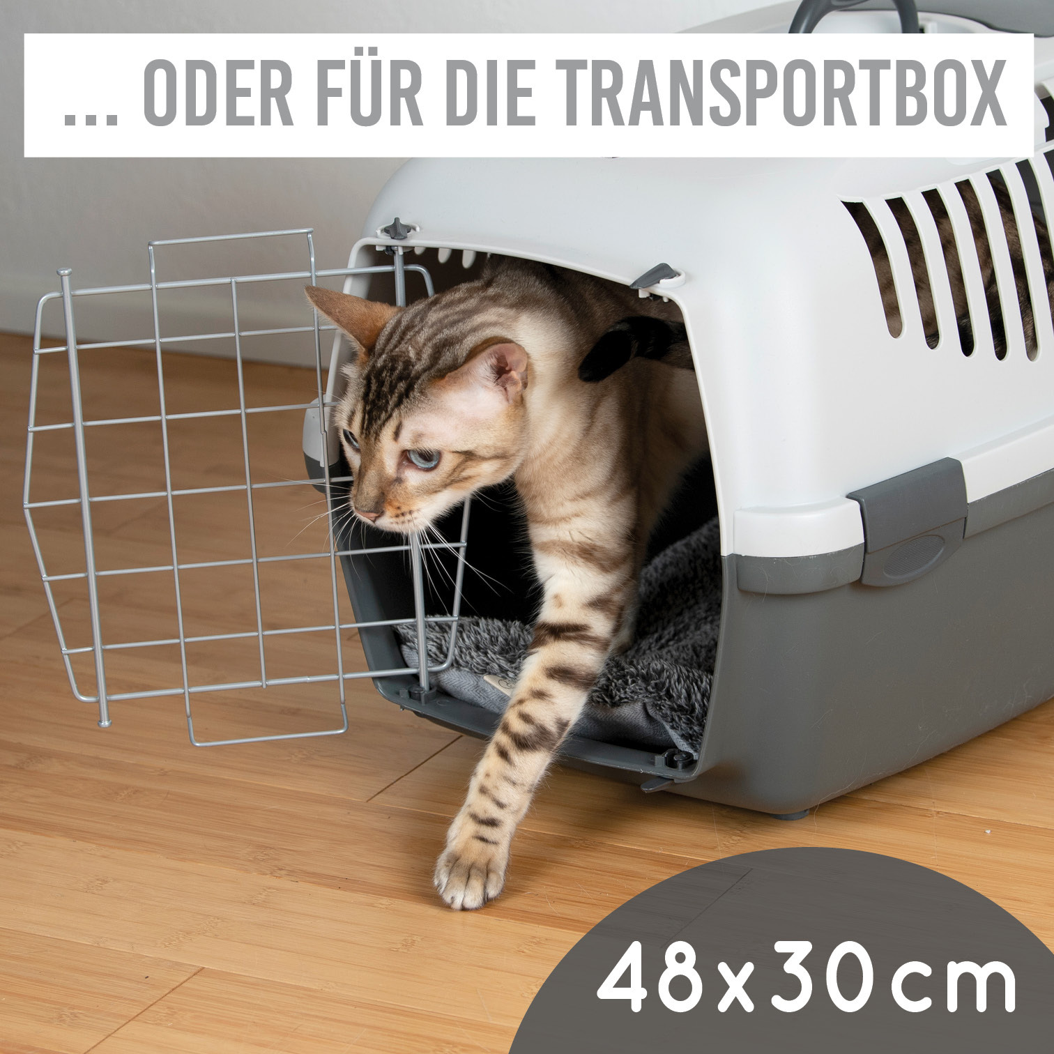 KaraLuna Hundematten KaraLuna Liegematte grau S
