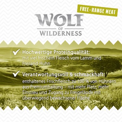 Sparpaket 12 x 800 g Wolf of Wilderness SENIOR 