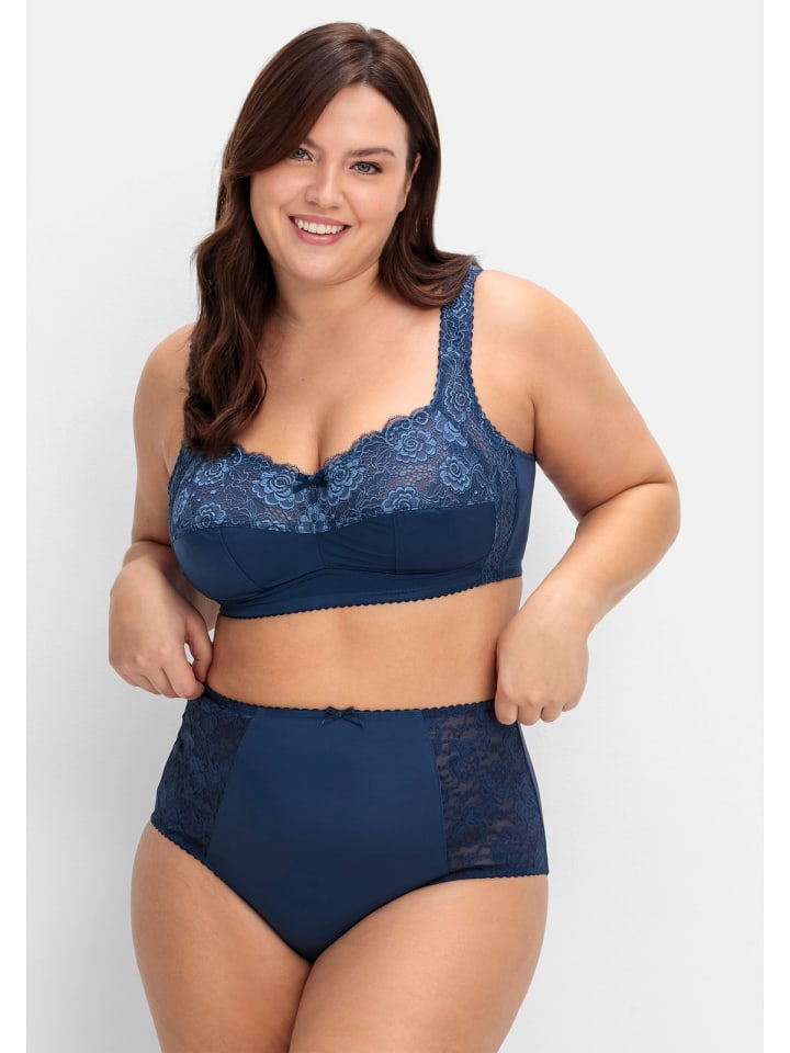sheego BH ohne Bügel in saphir günstig kaufen