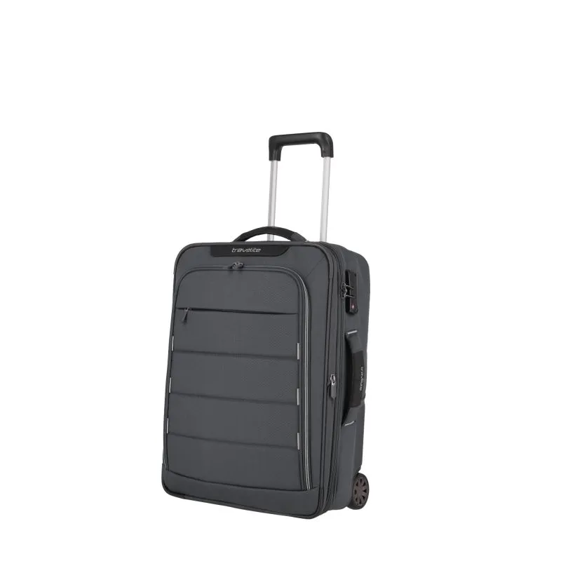 Travelite SKAII Hybrid-Kabinengepäck S 2 Rollen - Gipfelgrau