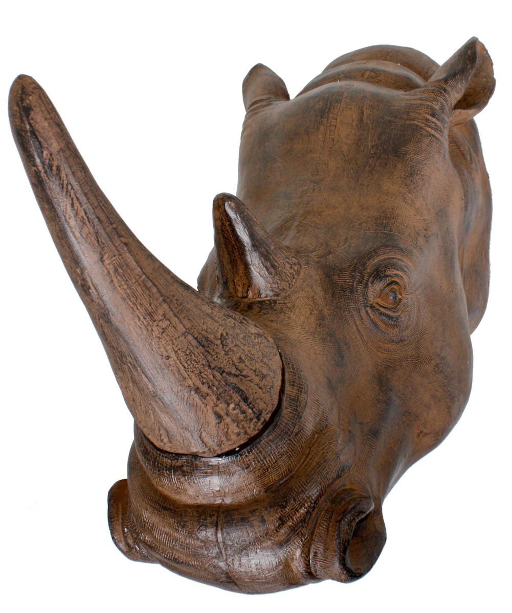 Deco Pleasure Harms Geweih Nashorn Wandskulptur