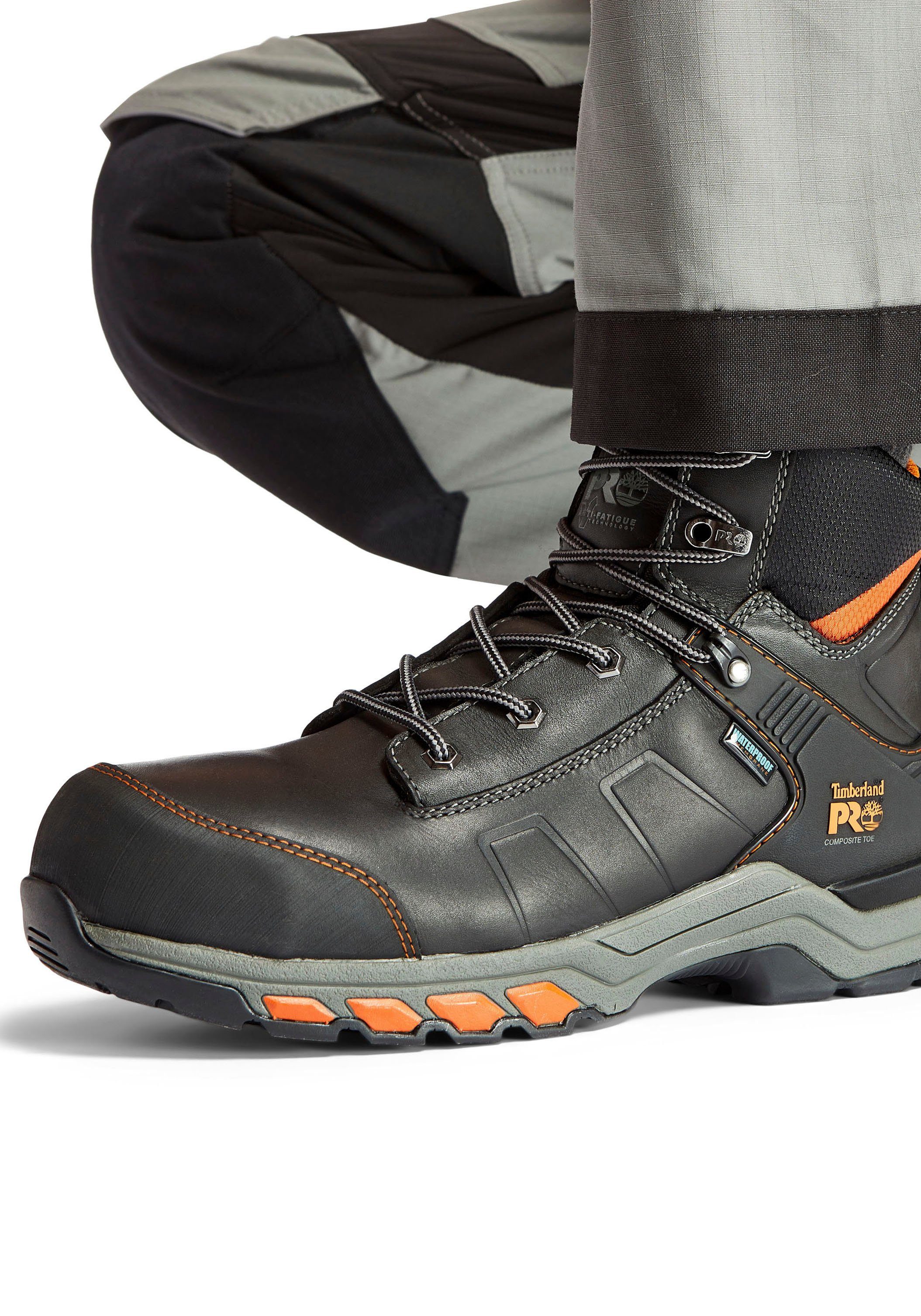 Timberland Pro 6 In Hypercharge NT Sicherheitsstiefel Arbeitsstiefel, S3, PU-Fußbett mit Anti-Ermüdungs-Technologie