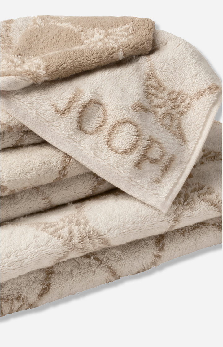 Handtuch JOOP! CLASSIC CORNFLOWER in Creme  - im JOOP!
