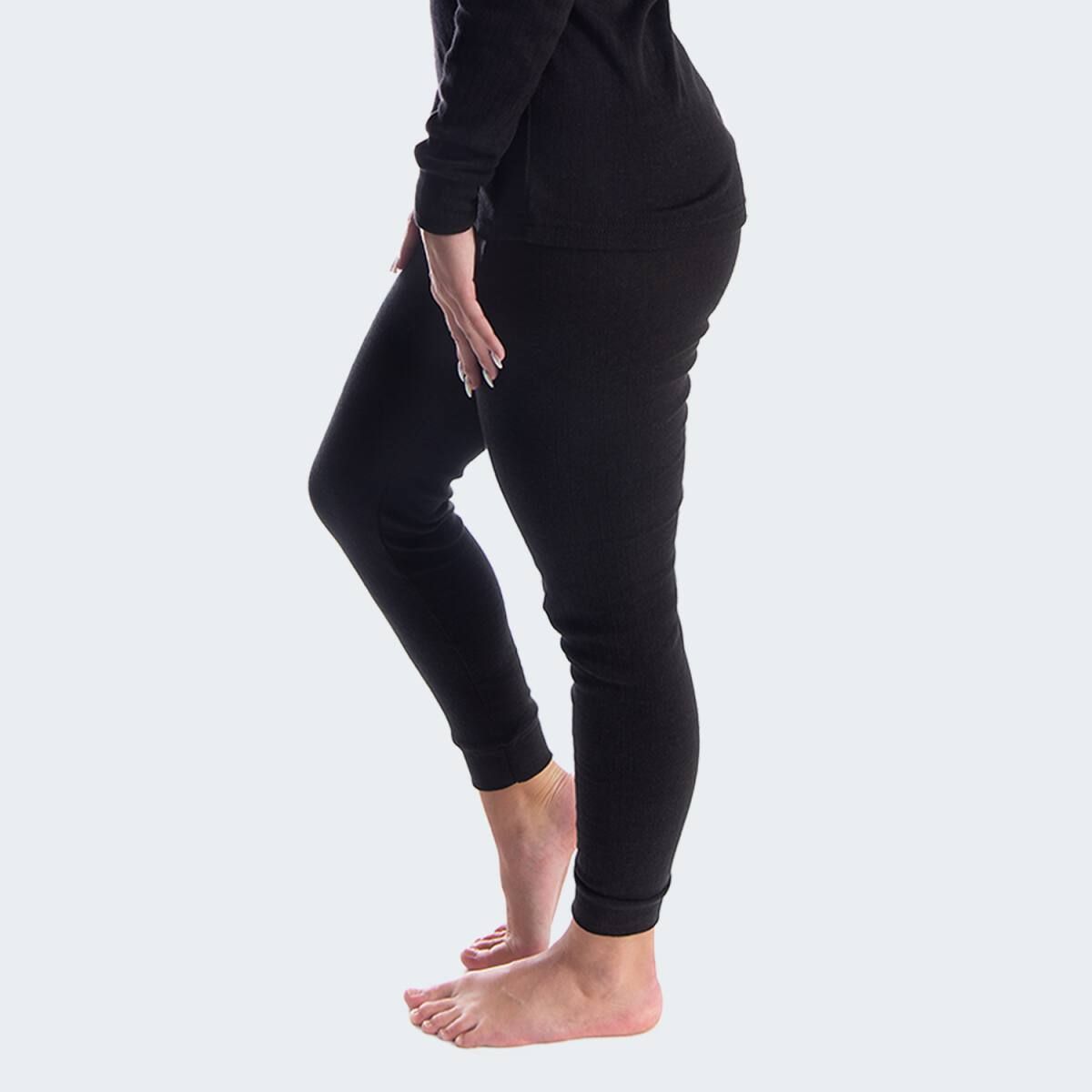 Black Snake Black Damen Thermohose