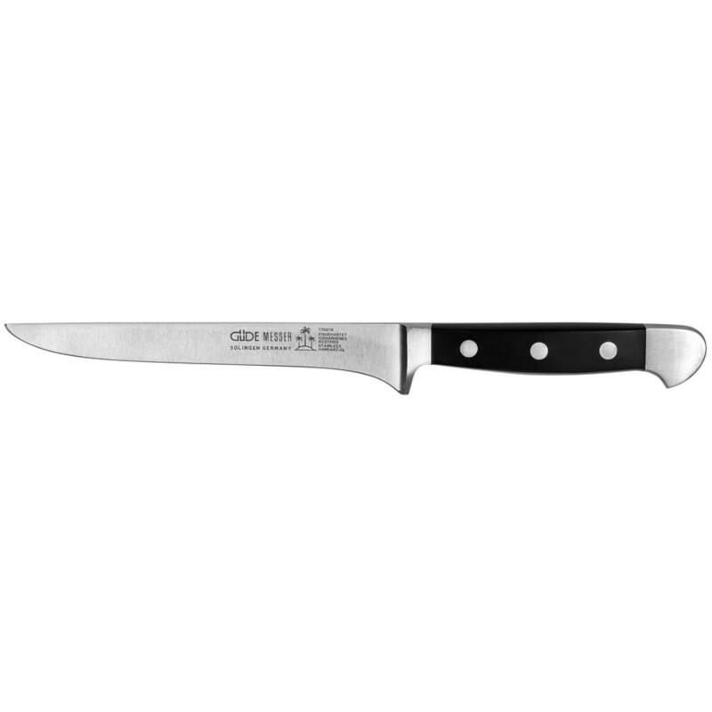 GÜDE Ausbeinmesser Stahl C701170316 Schwarz, Silber