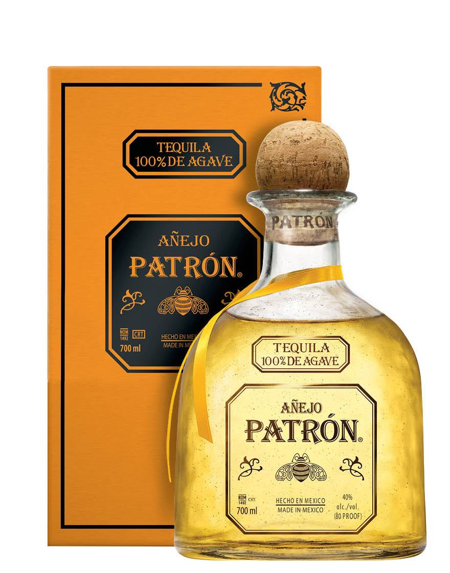 Tequila Añejo Patron 0,7 ℓ