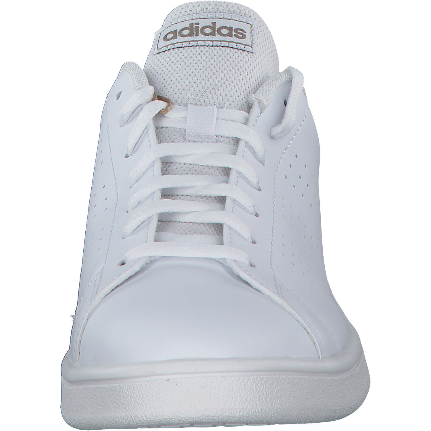 Adidas Advantage Base W, Schnürschuhe, Damen, white/champ met
