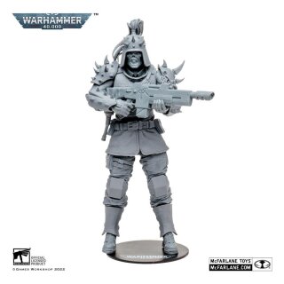 Warhammer 40k: Darktide Actionfigur: Traitor Guard (Artist Proof)