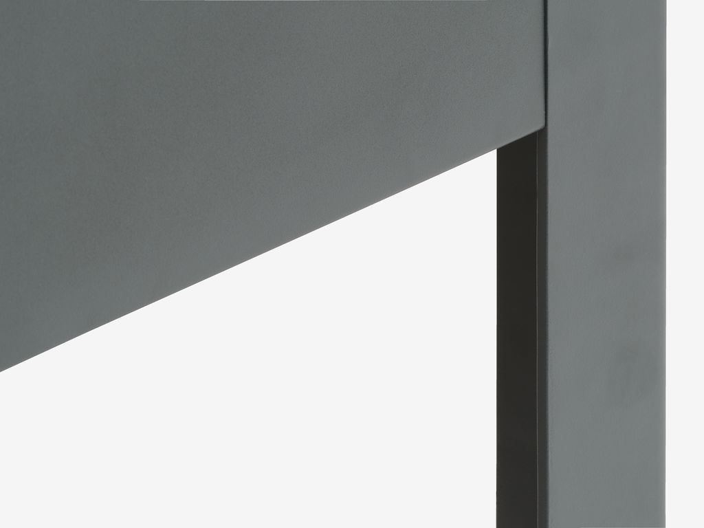 KILDEN Rama łóżka KILDEN 90x200cm ciemnoszara