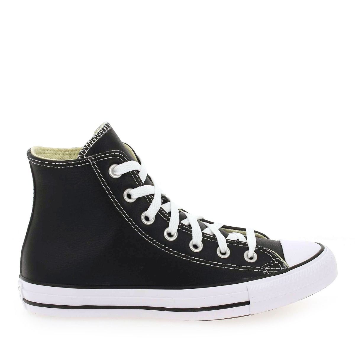 Converse  CHUCK TAYLOR HI LEATHER - Noir