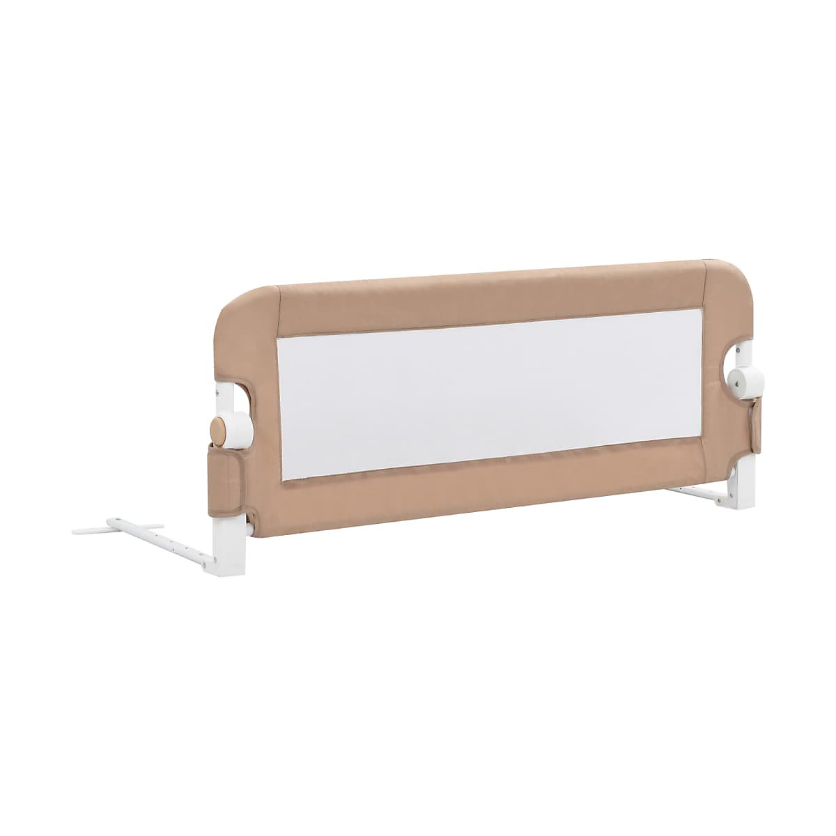 Kleinkind-Bettschutzgitter Taupe 102x42 cm Polyester