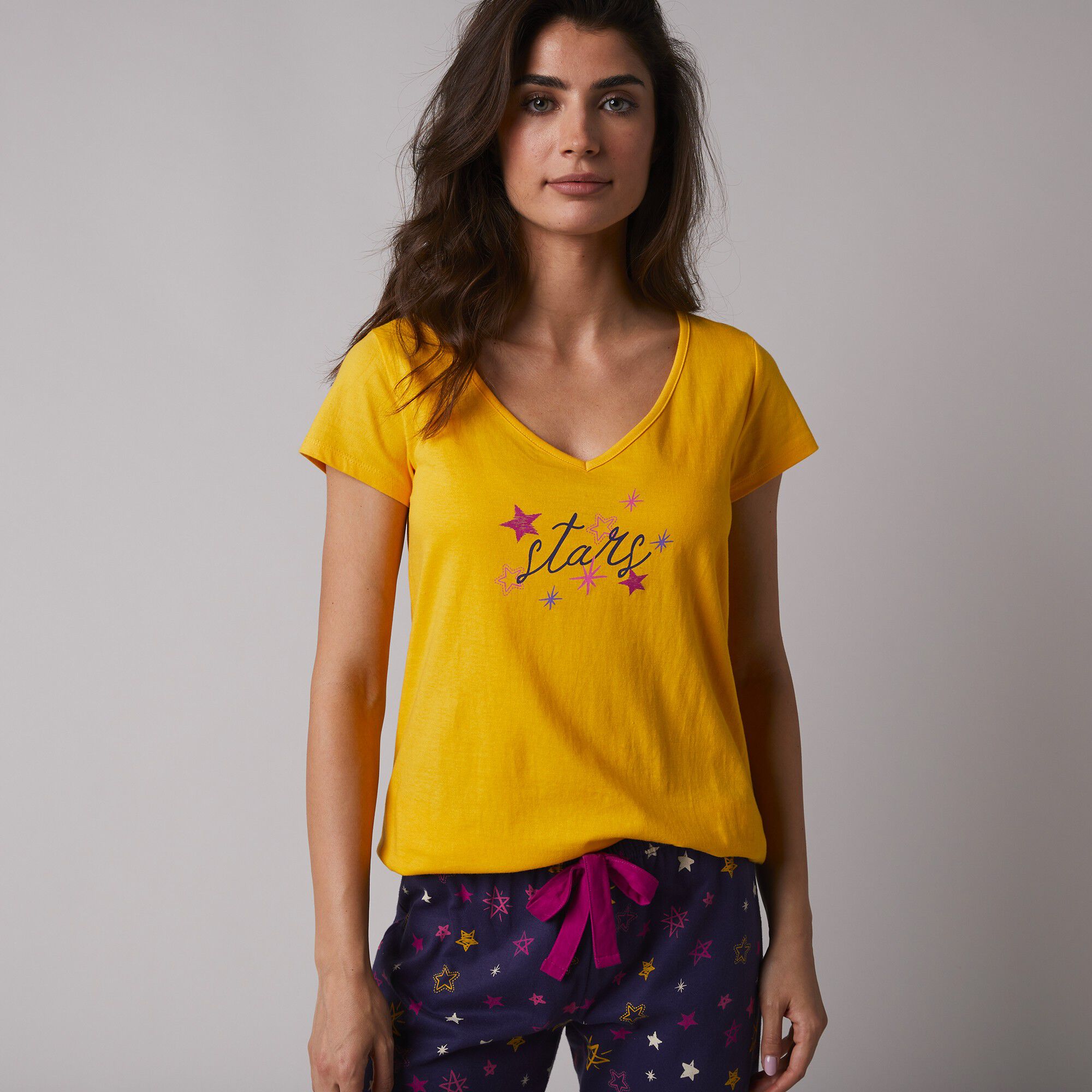 T-shirt de pyjama manches courtes imprimé Estrella