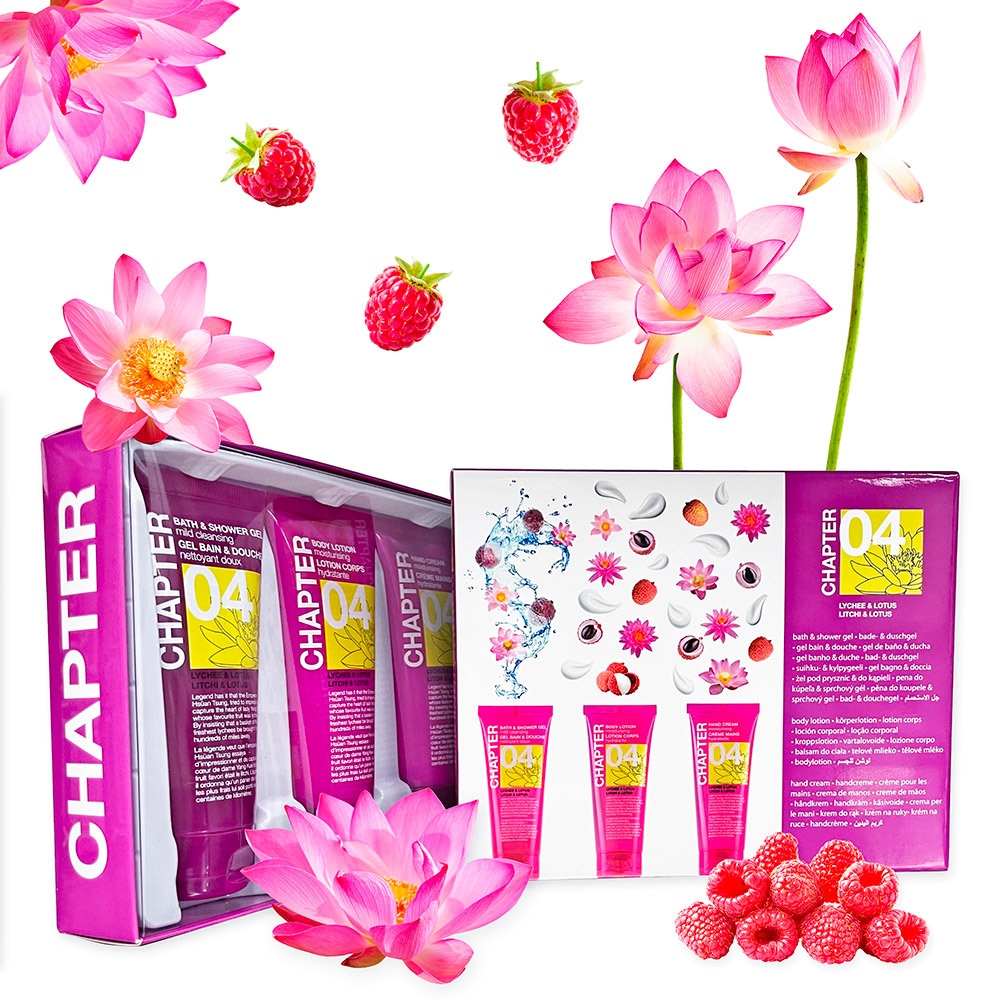 mades cosmetics CHAPTER 04 coffret bain gel & douche| lotion pour le corps |crème mains