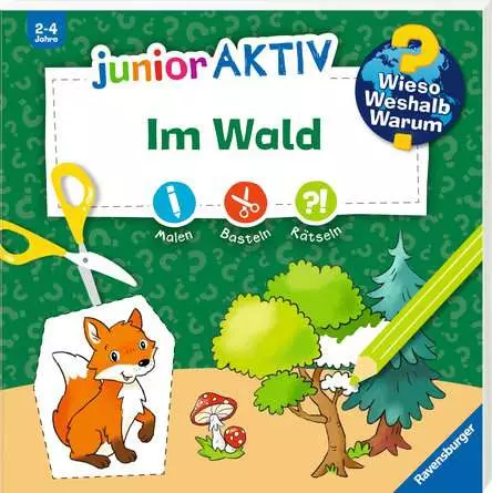 Ravensburger Wieso? Weshalb? Warum? junior AKTIV: Im Wald