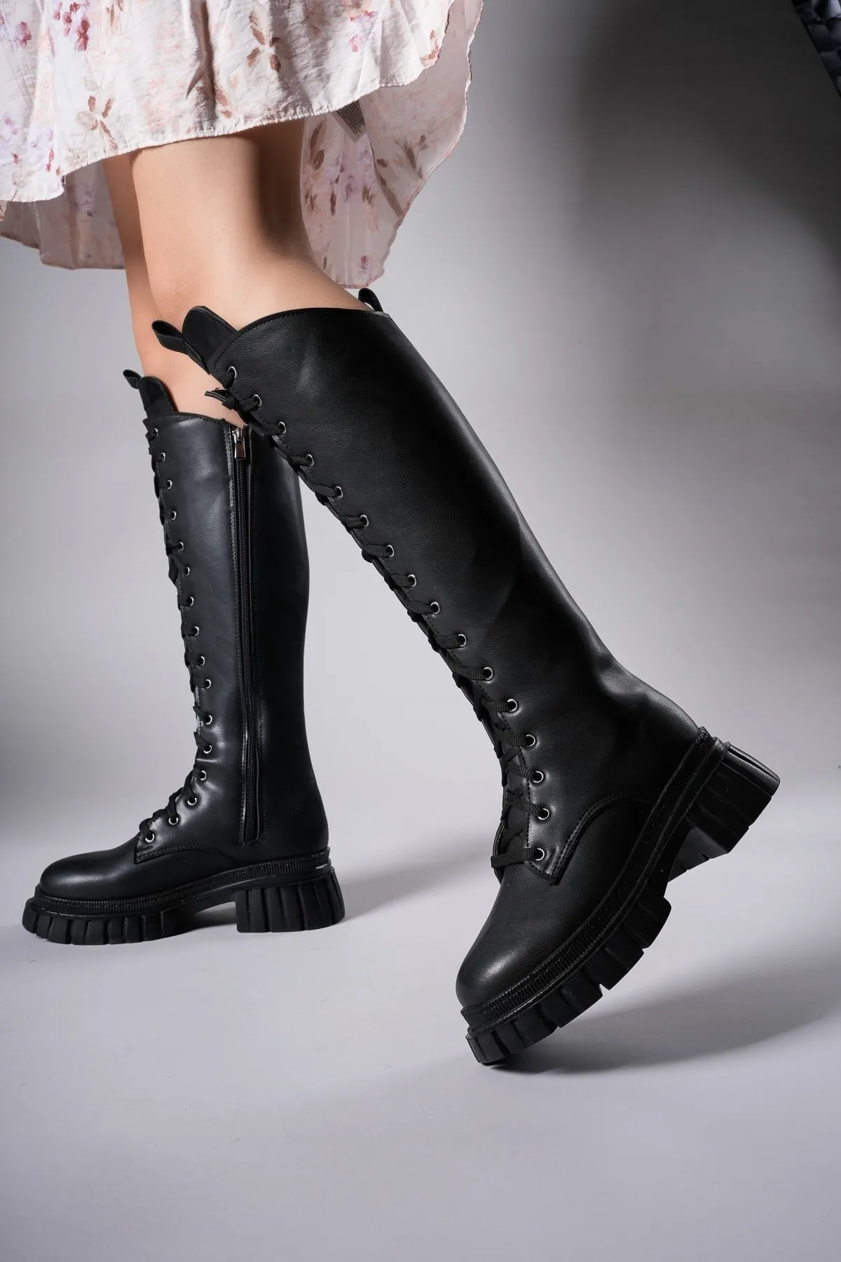 Riccon  Ringneth Damenstiefel 00121401 Schwarze Haut