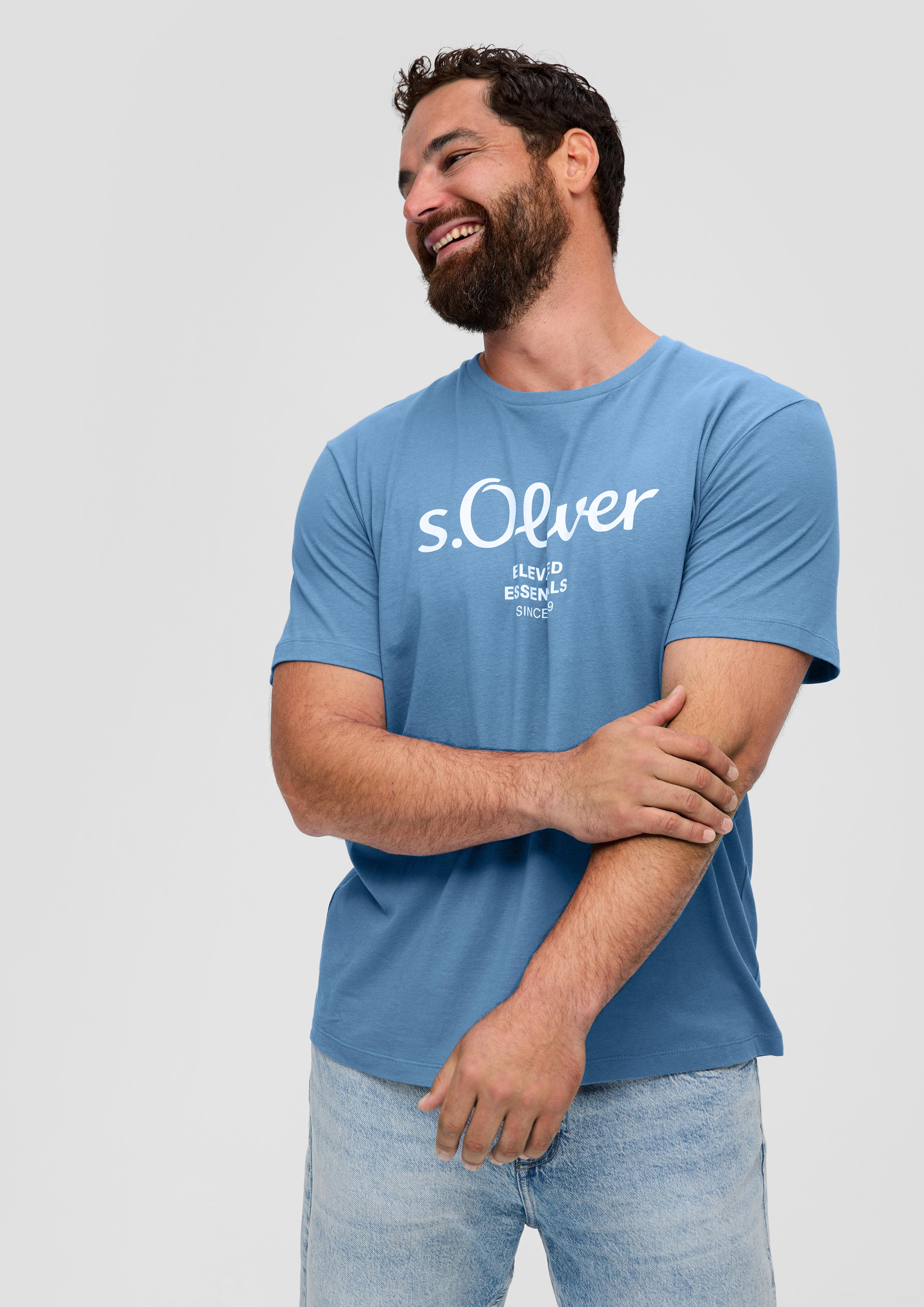 T-Shirt mit Label-Print  2148697-54D1