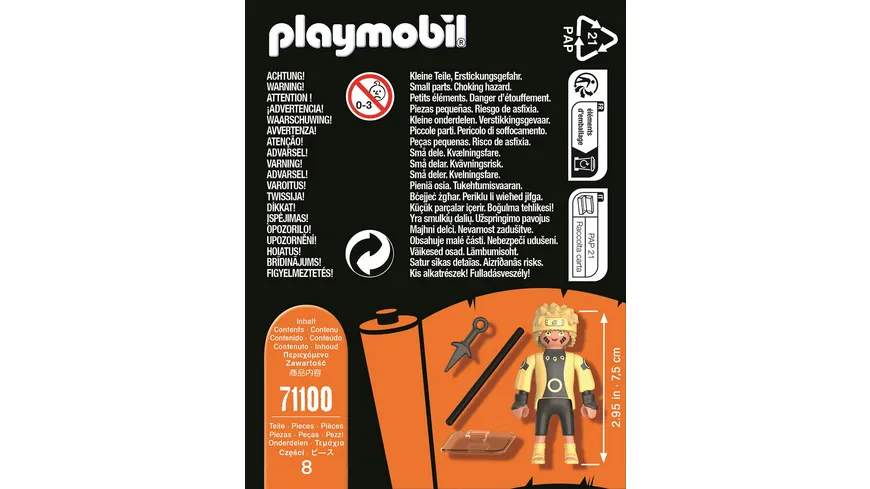 PLAYMOBIL 71100 - Naruto - Rikudou Sennin Mode