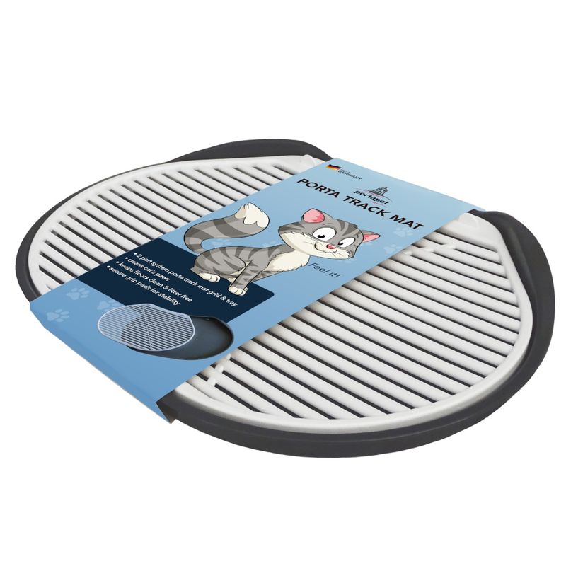 Katzentoilettenvorleger Soft Touch Track Matt