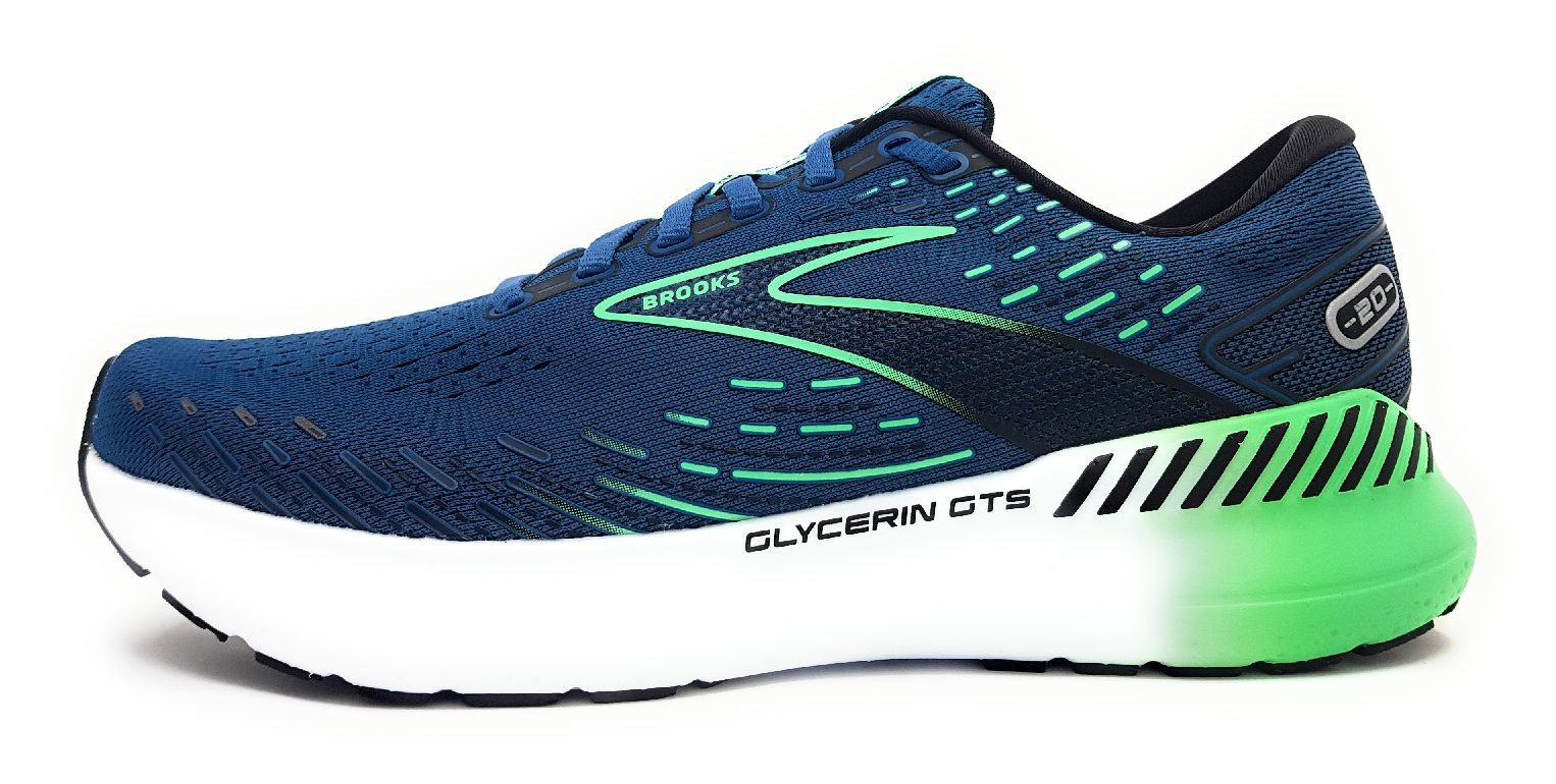 Brooks Glycerin GTS 20 1103831D Blau 439 Moroccan Blue/Black