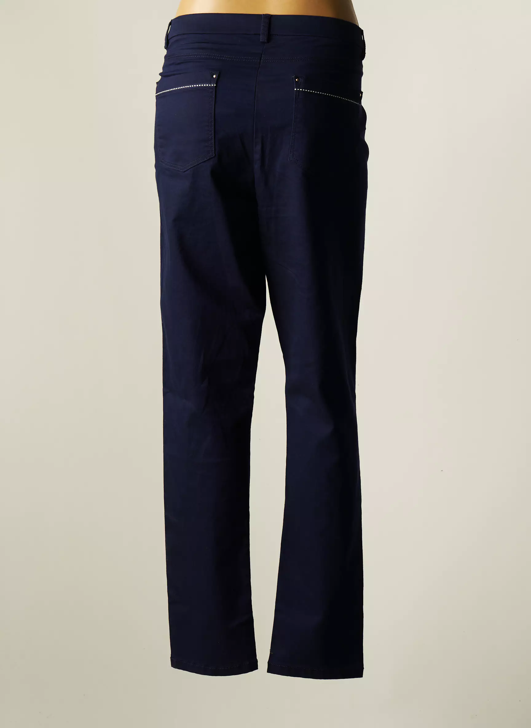 Christine Laure Pantalons Slim Femme couleur bleu