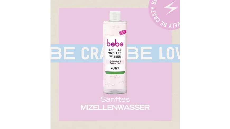 bebe Sanftes Mizellenwasser 400 ml
