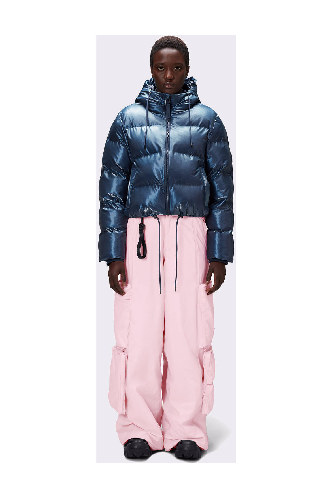 Rains Doudounes Unisexe couleur bleu