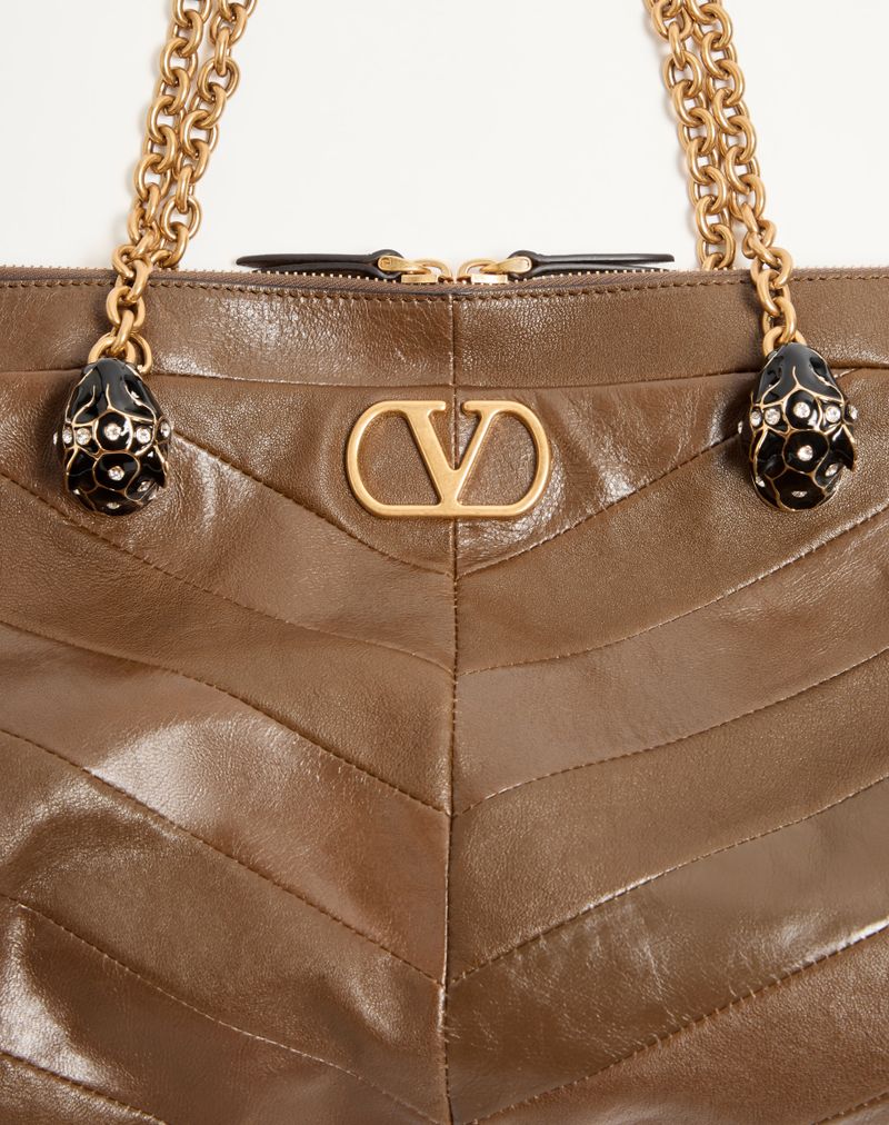 Bolsa de ombro Valentino Garavani Panthea Chevron Nappa