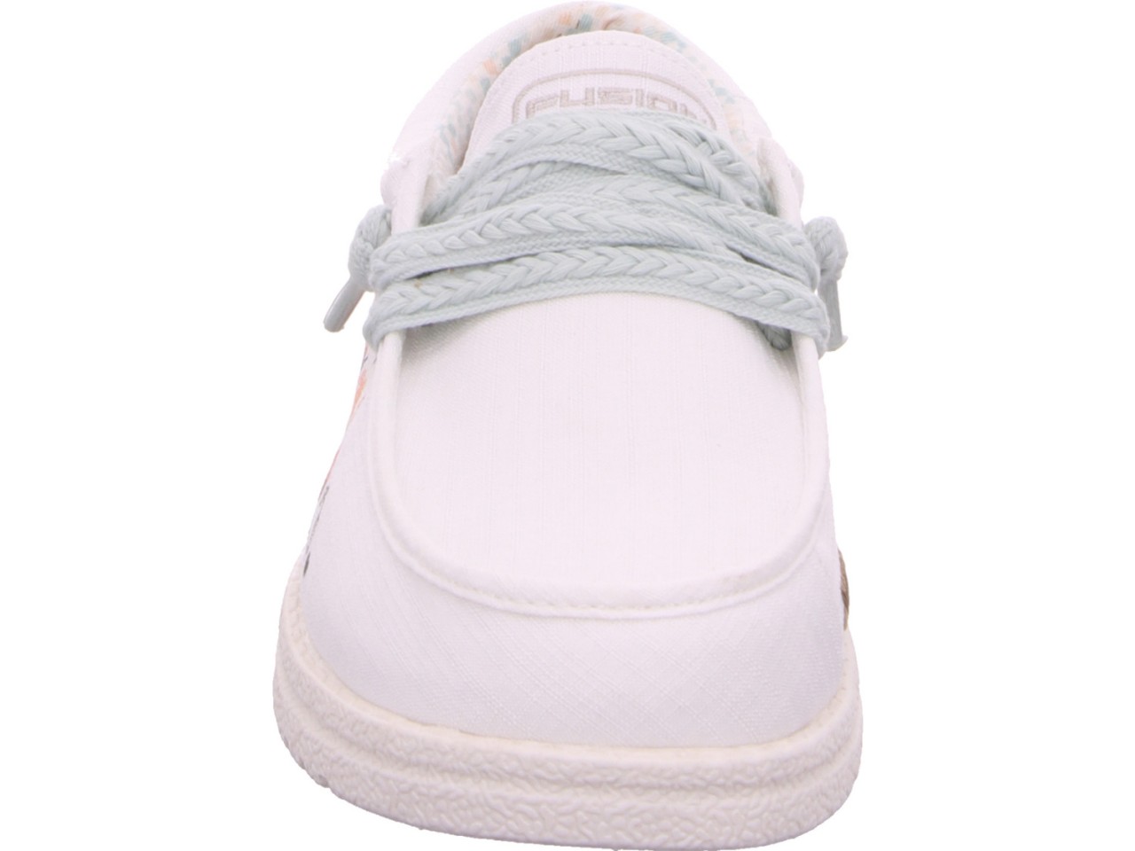 LAUFSTEG Sportliche Slipper weiss Emma Flowers