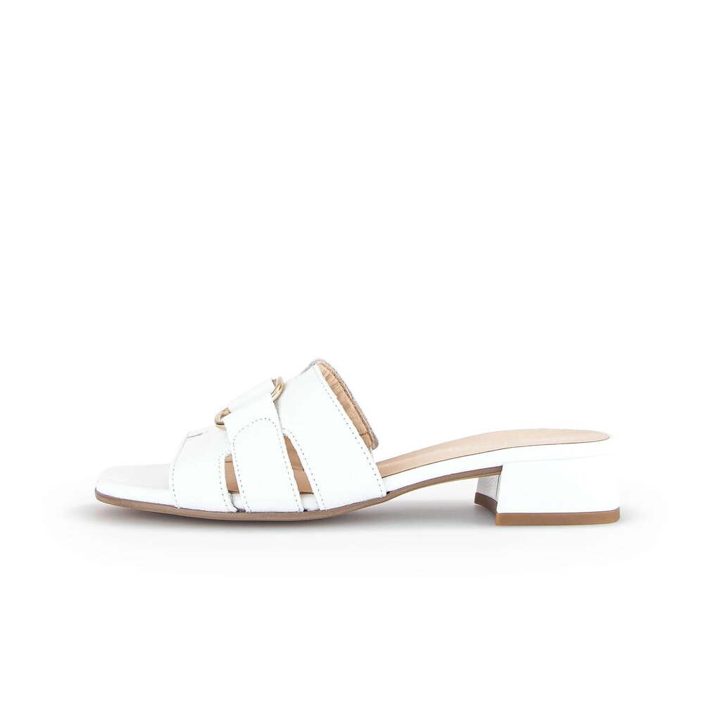 Gabor comfort Pantolette weiß