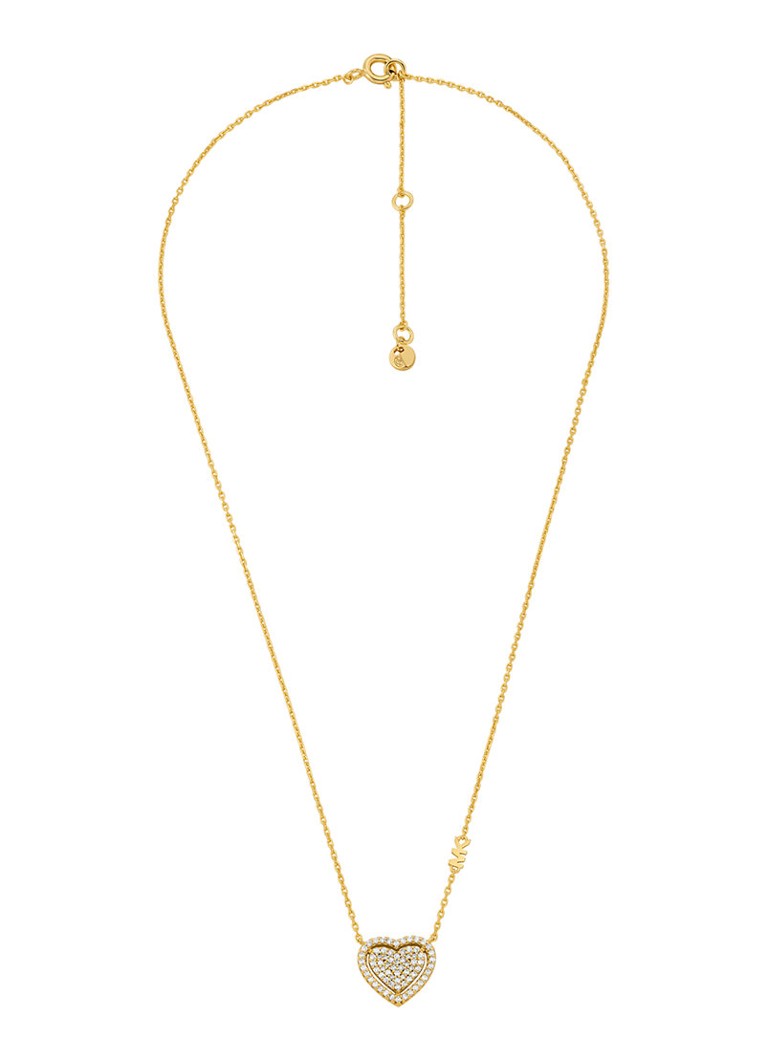 Michael Kors Premium necklace and stud earrings in set of 2 MKC1756CZSET