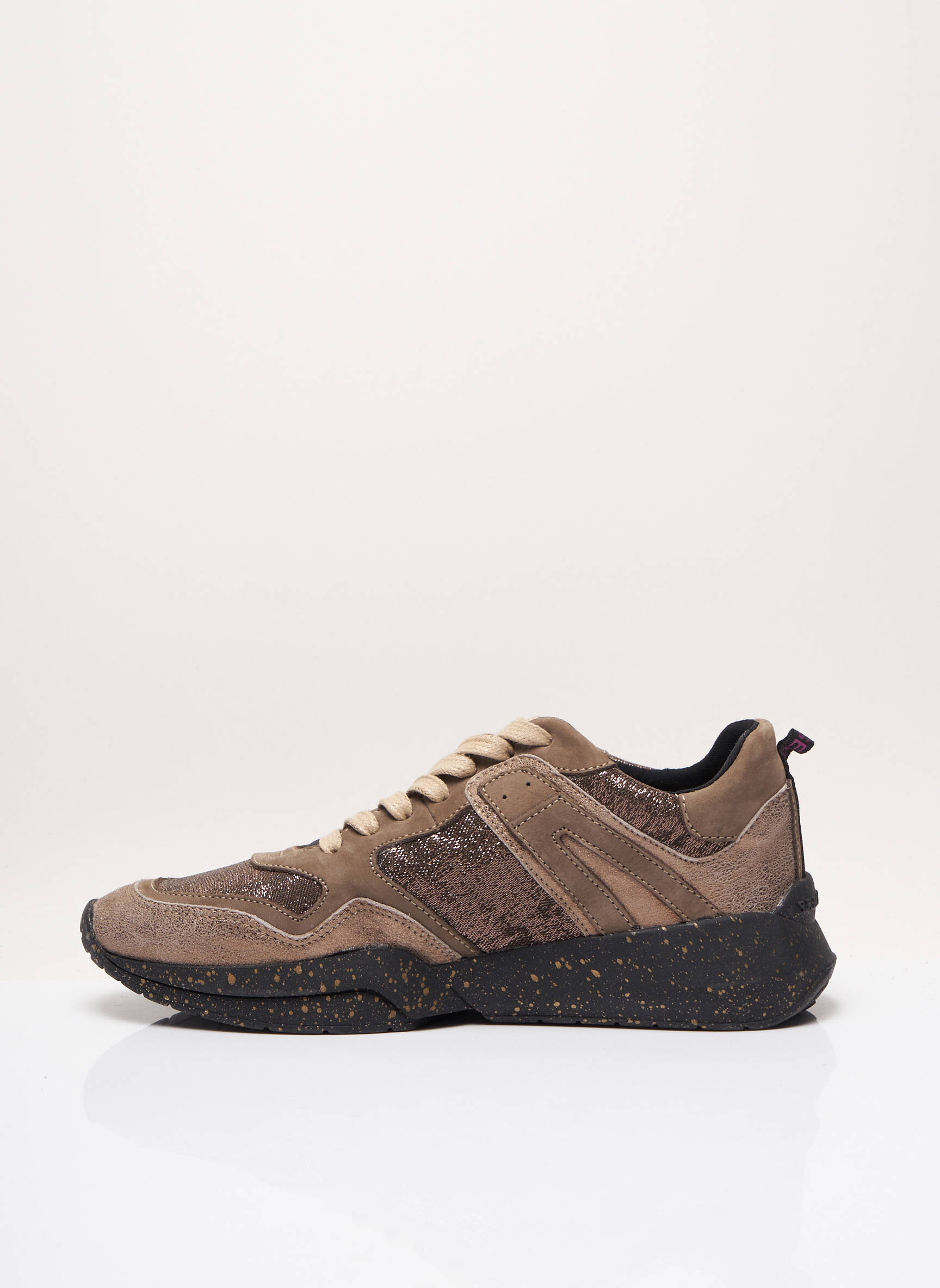 Serafini Baskets Femme couleur marron